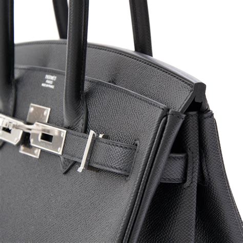 hermes birkin black 30 epsom|Birkin bag 30 price.